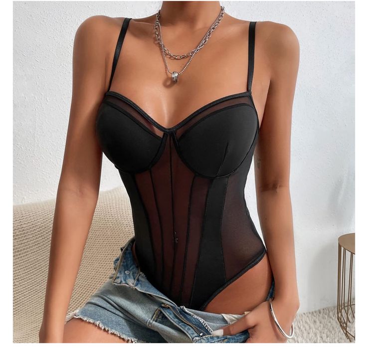 Body Elegancki Smukły Top