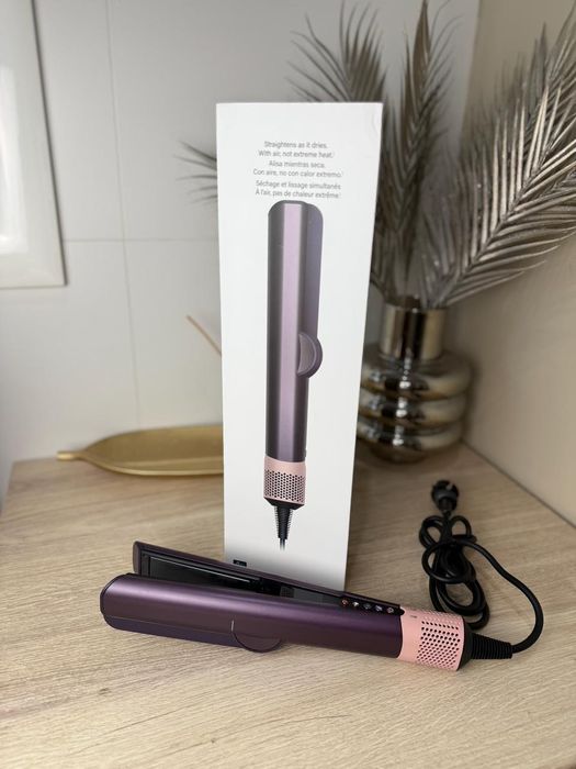 Фіолетовий Dyson Airstrait HT-01 Jasper Plum випрямляч  утюжок Дайсон