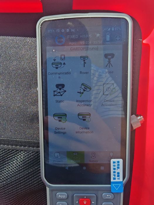 TOPOGRAFIA - Vendo GPS de precisão profissional Alpha 40
