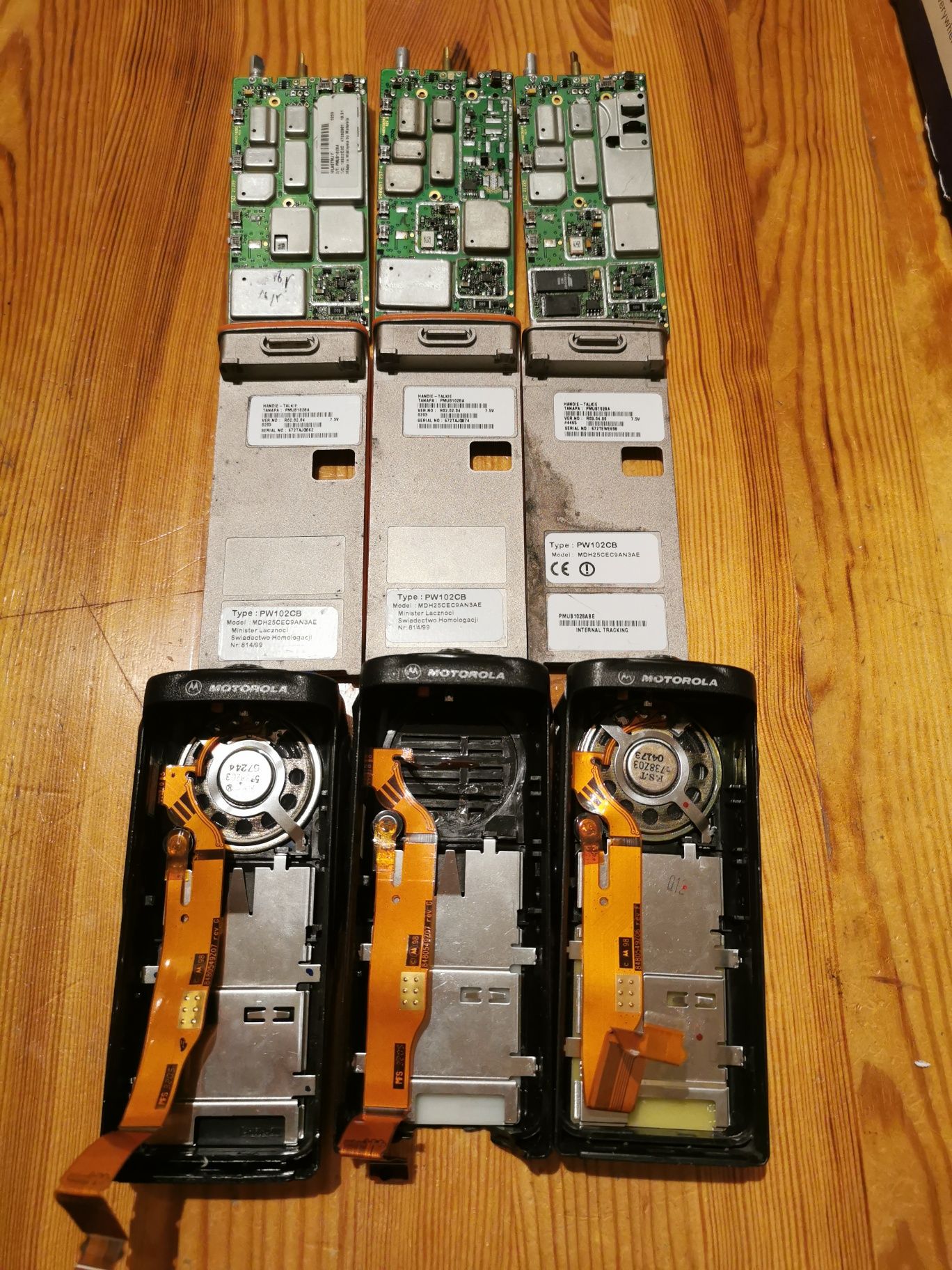 Motorola GP340 LB2 35-50MHz 3szt., na części