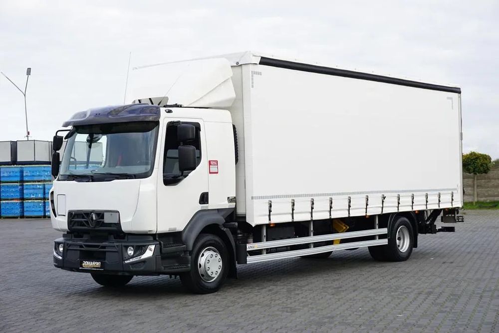 Renault D 16 / 280 / ACC / E 6 / FIRANKA + WINDA / ŁAD. 8 790 KG / 17 PALET
