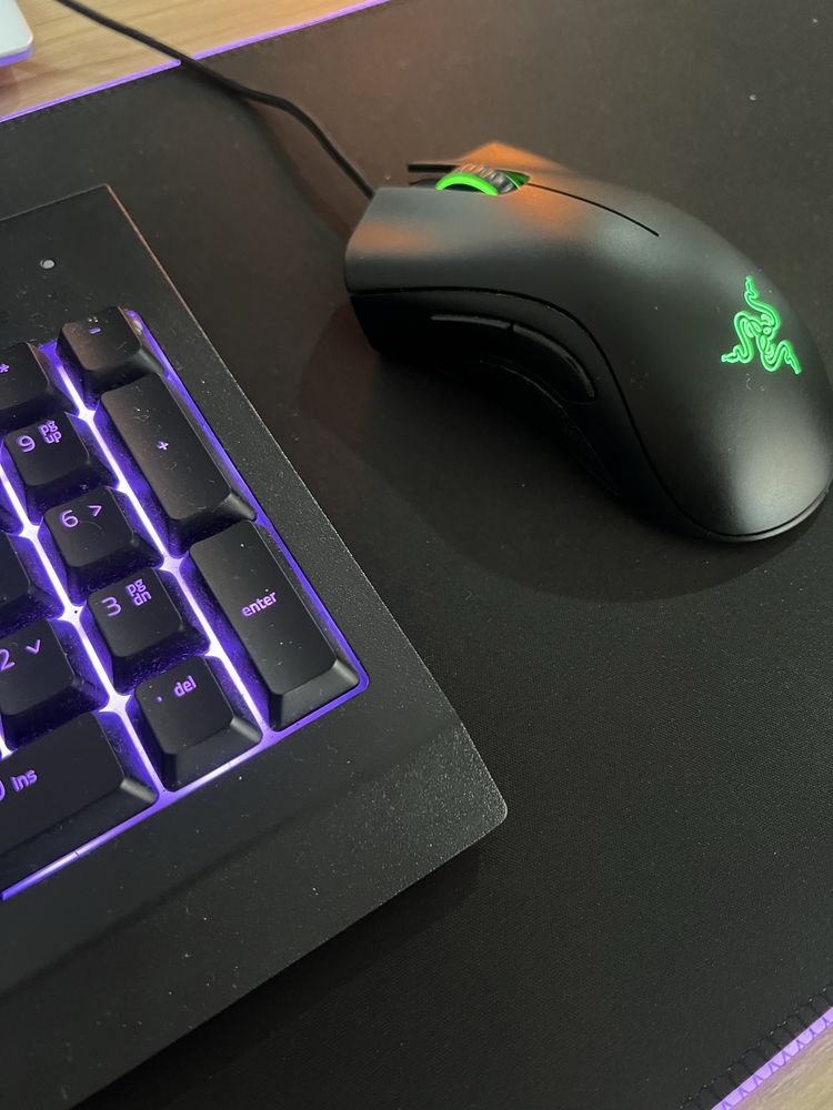 conjunto razer como novo