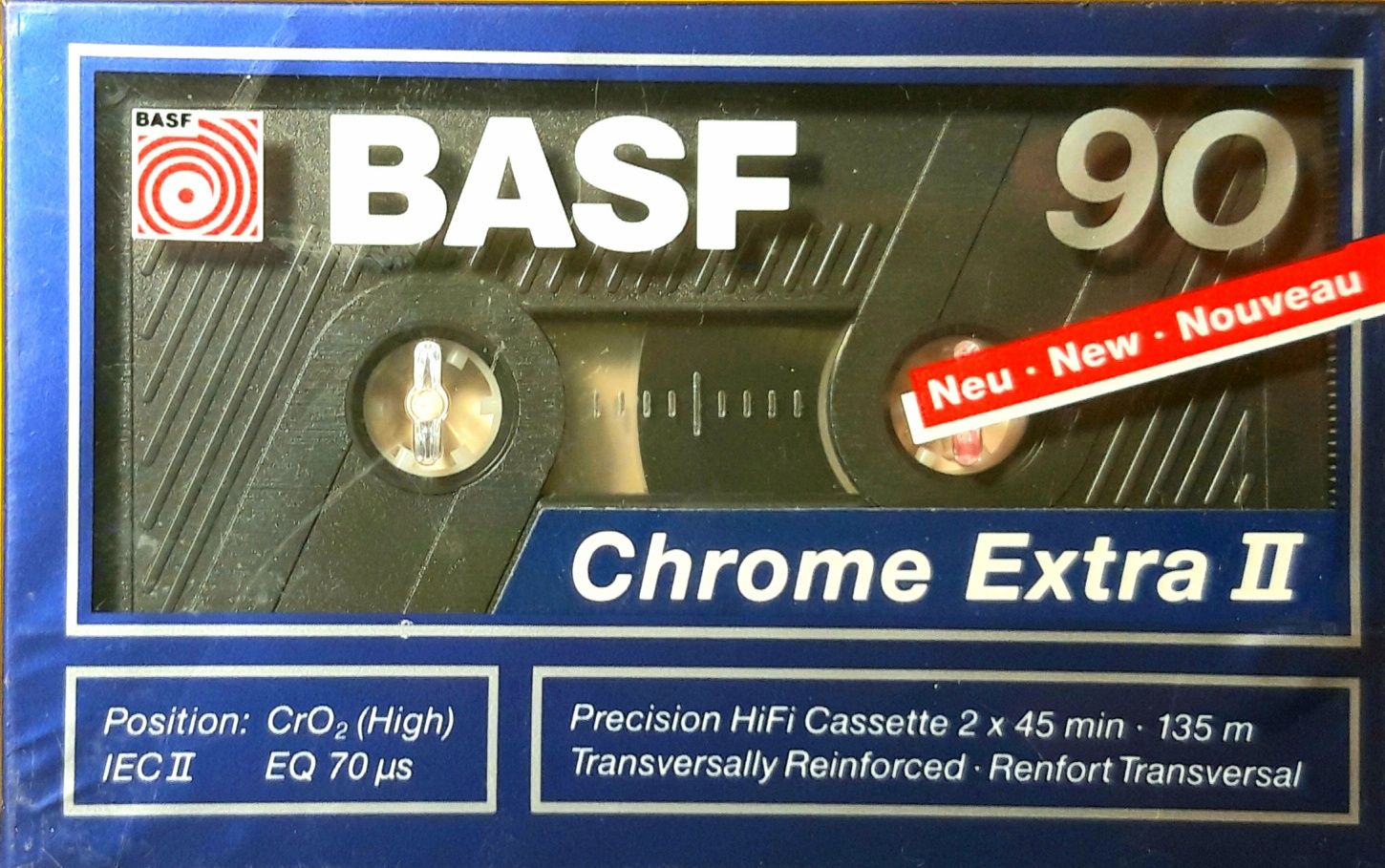 BASF Chrome Extra II 90 (Kaseta, 1989, FOLIA)