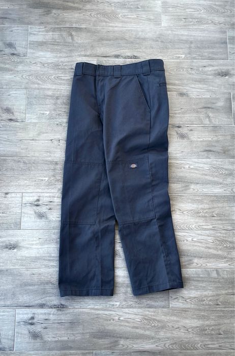 Dickies Dooble Knee Work Pants Loose Fit Grey Colour Sk8 Carhartt