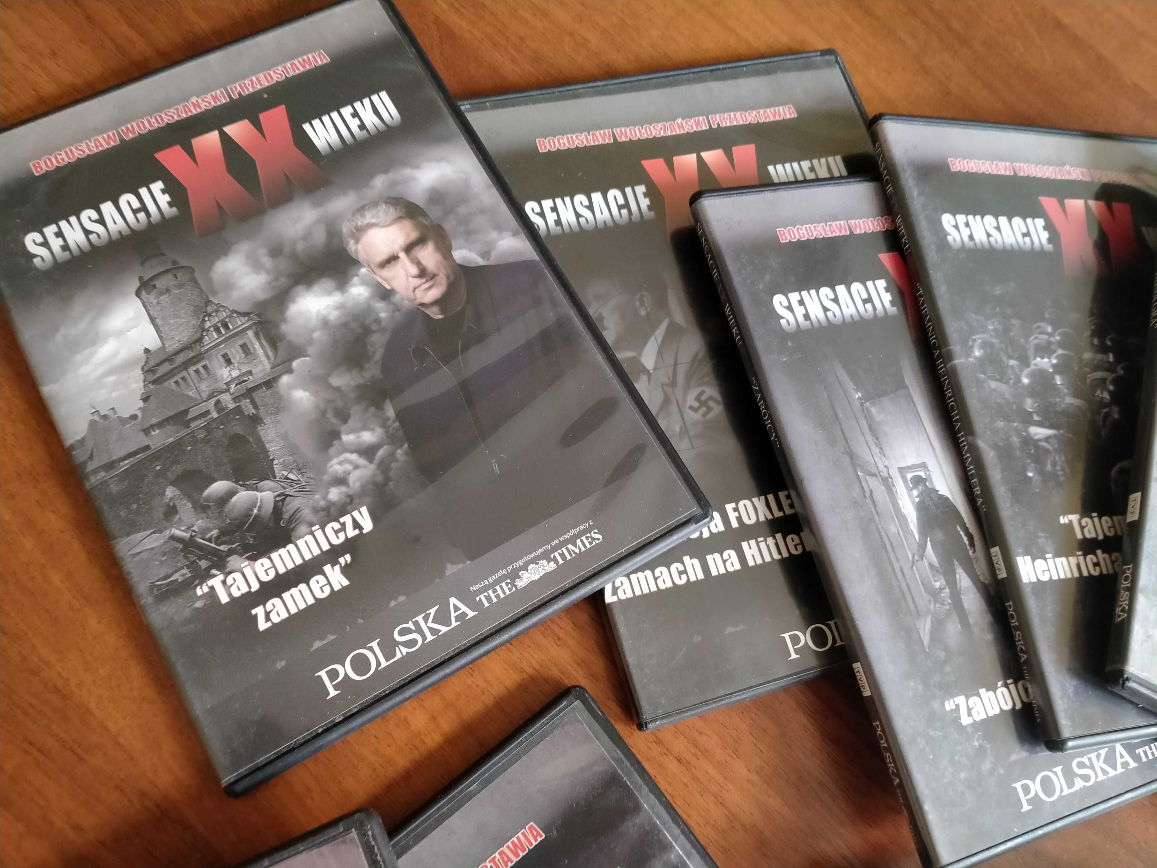 Sensacje XX wieku 18 płyt Bogusław Wołoszański, jak nowe, prezent