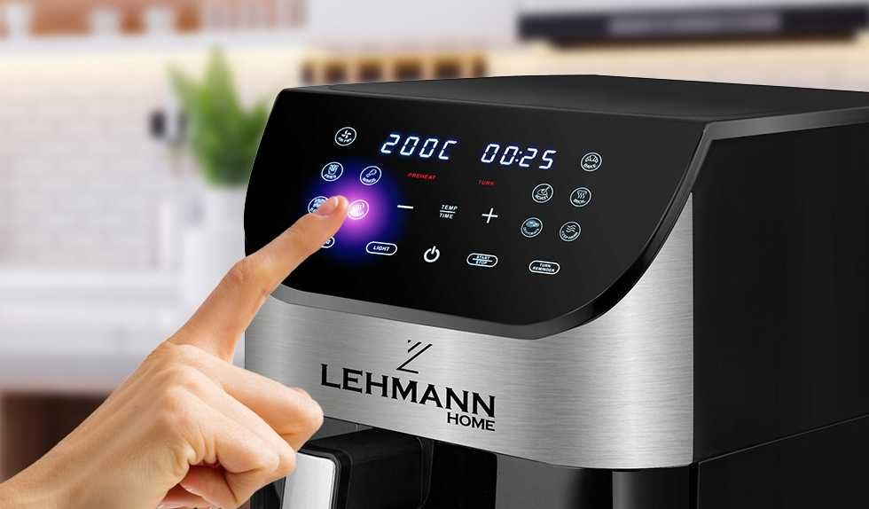 Nowa Frytkownica Beztłuszczowa Air Fryer 12 Programów 1500W (OKAZJA)