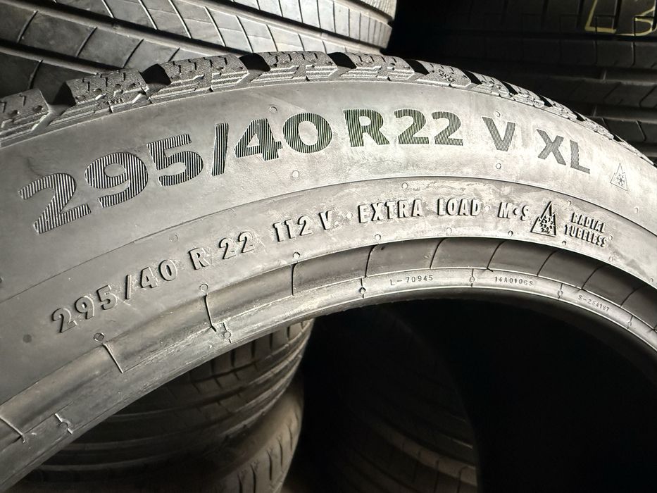 Зимові шини 295/40 R22 Continental WinterContact TS860S 2шт. 8+мм 2024