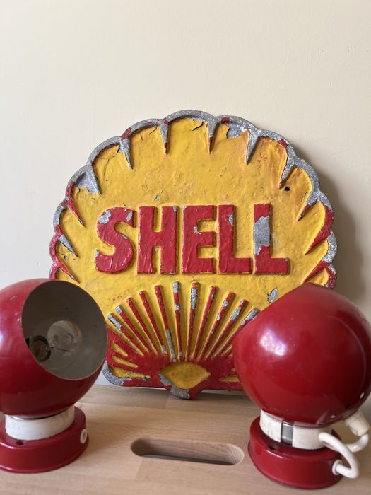 SHELL placa aluminio