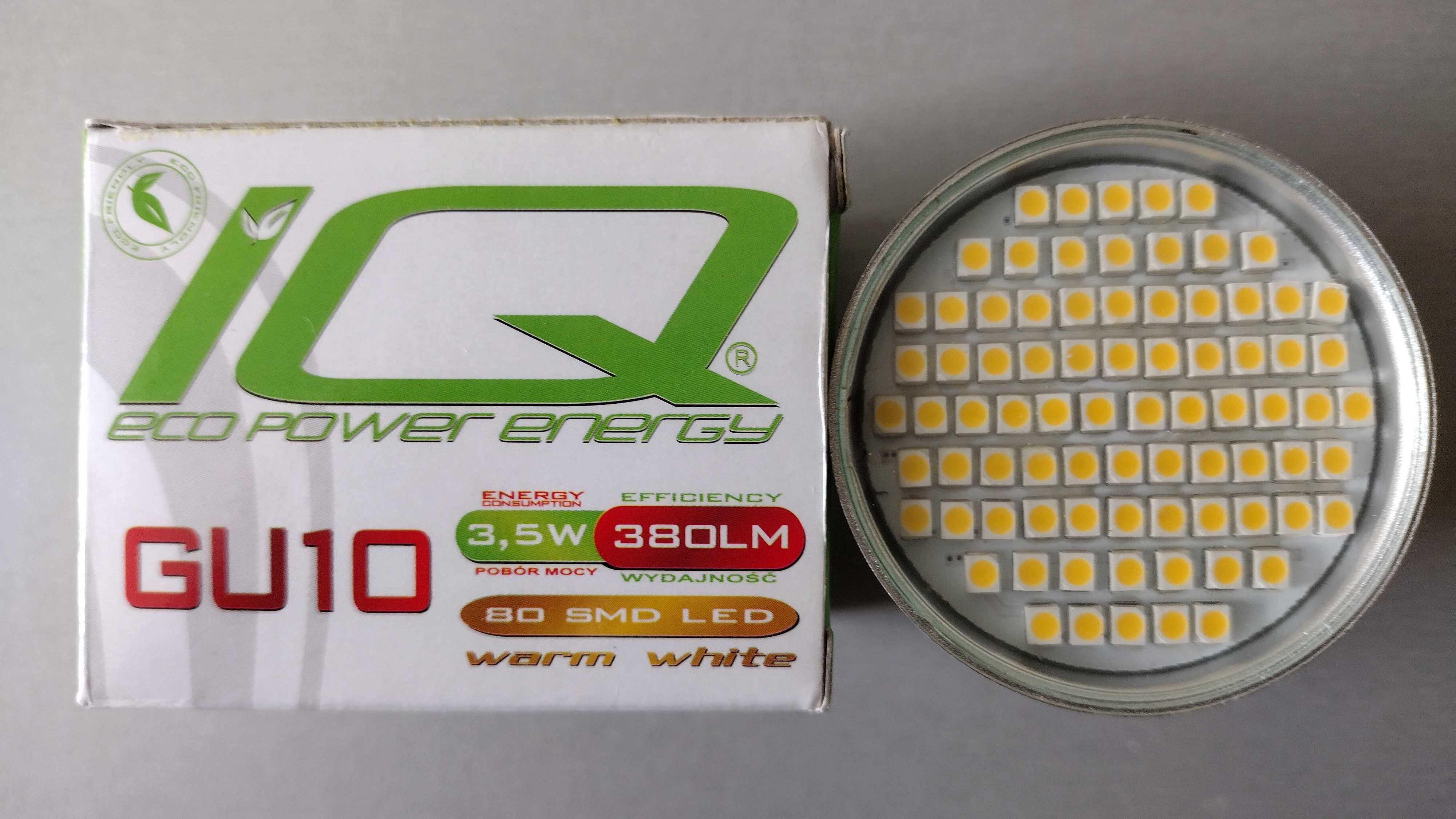 Żarówki LED E14, E27, GU10 barwa ciepła / zimna