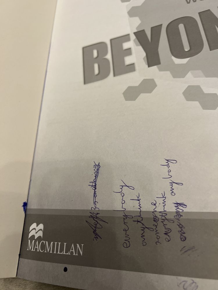 Beyond Workbook A2+ Macmillan