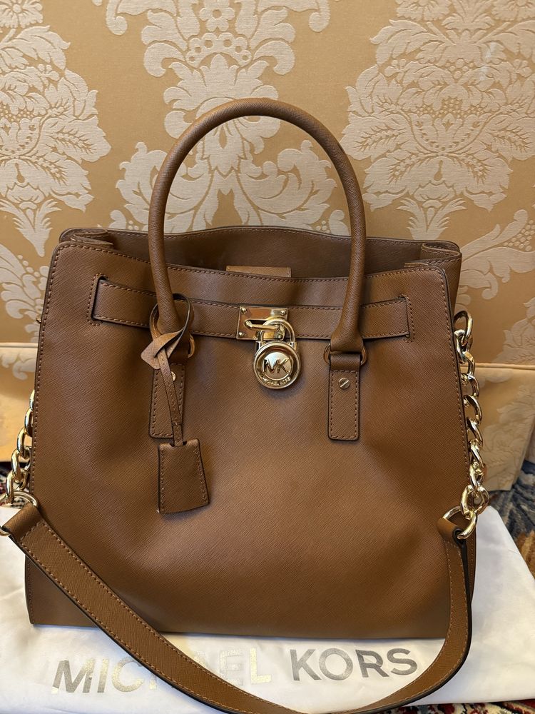 Mala Michael Kors  Nova - Hamilton Camel