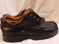 Pantofle czarne, mokasyny, DH