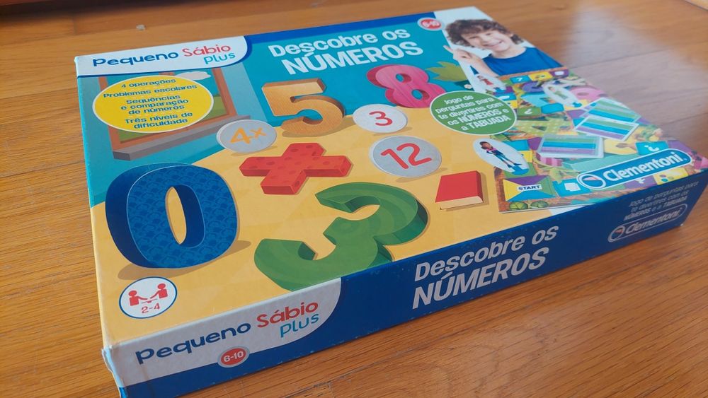 Descobre os Números - Clementoni (6-10a)