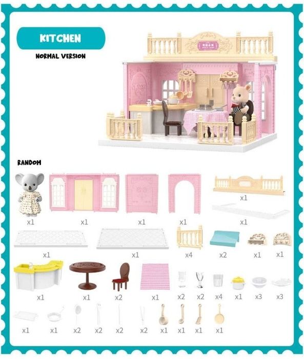 Меблі для ляльок ЛОЛ (15 видов) Мебель для кукол Лол, Барби, Poopsie