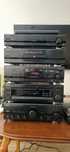 Wieża kenwood wzmacniacz cd equalizer deck turner gramofon kolumny