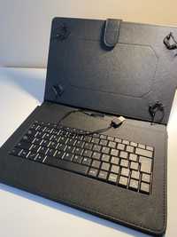 Capa/estojo para tablet com teclado integrado USB