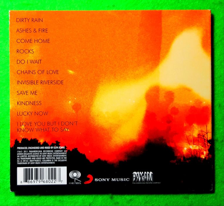 Ryan Adams – Ashes & Fire (CD, 2011)