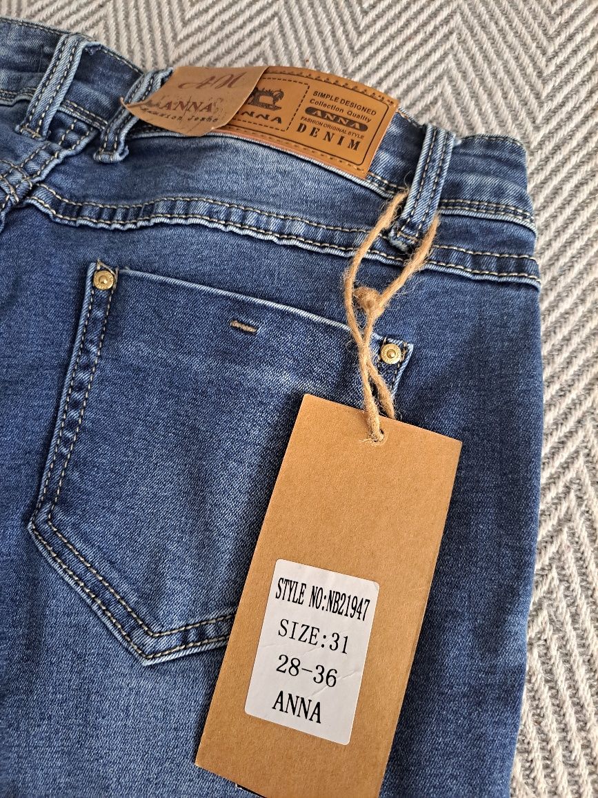 Nowe z metką spodnie jeans