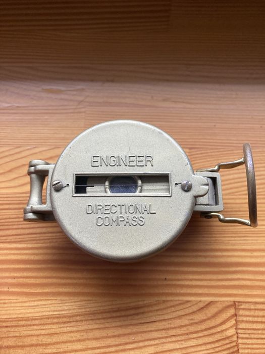 Kompas busola lanstatic wojskowy metalowy solidny