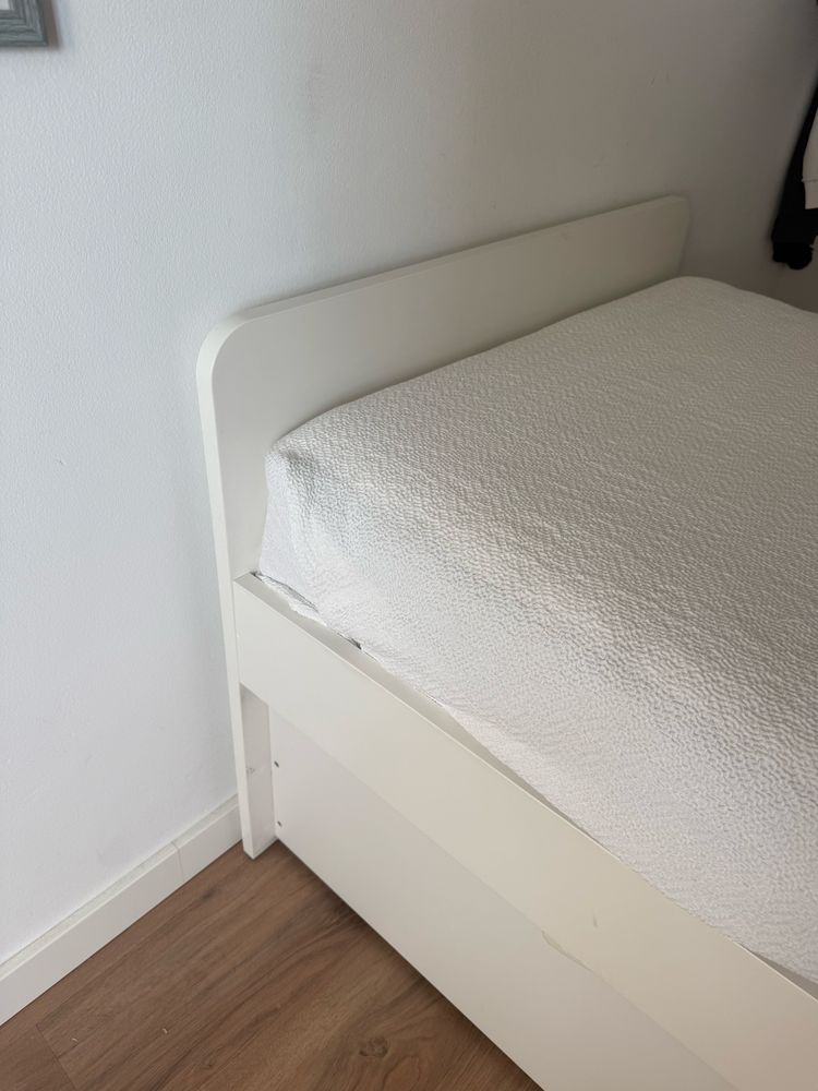 Cama Solteiro dupla com gavetas Ikea - SLAKT