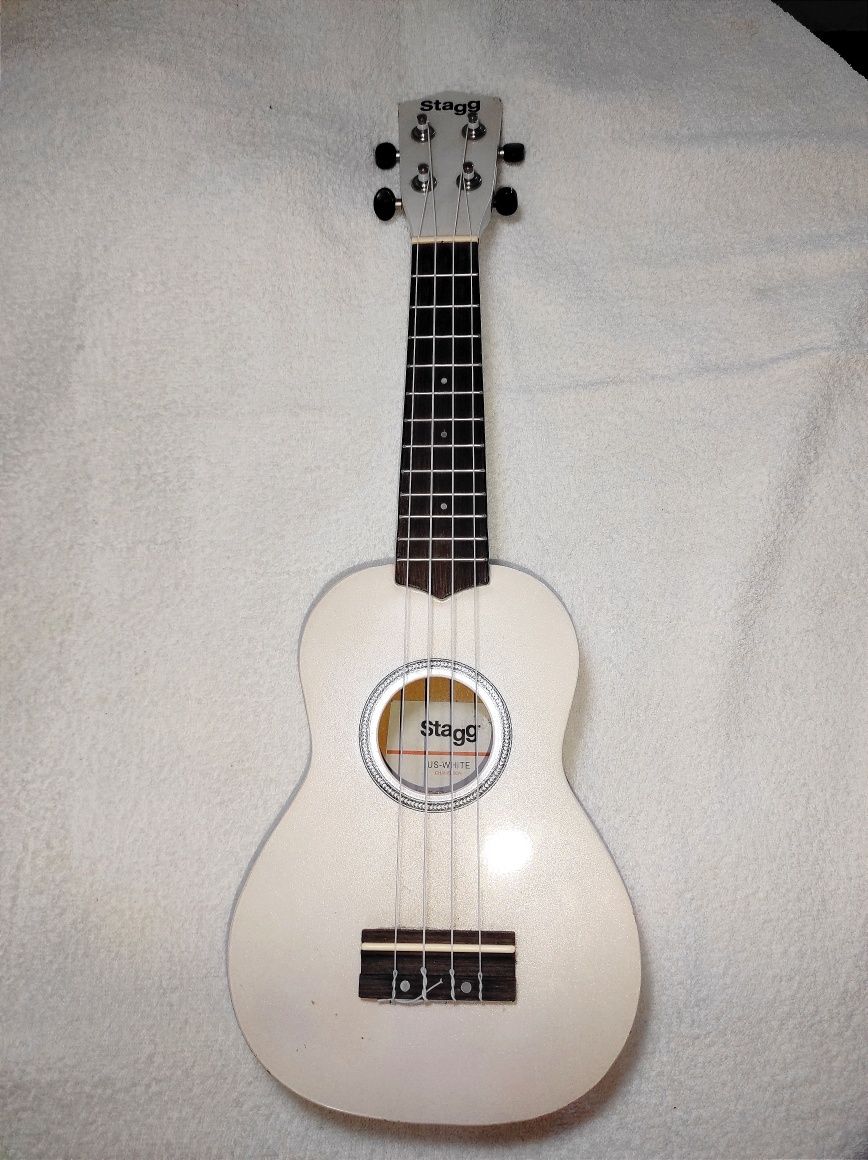 Ukuleles (1 Soprano + 1 Baritono(elétrico))