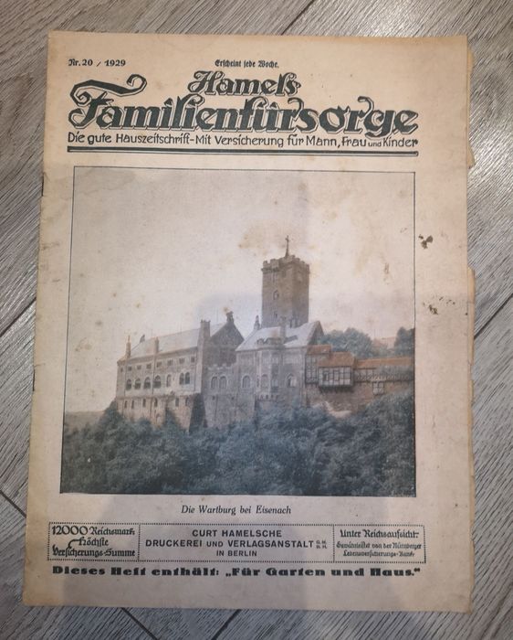 Stara gazeta niemiecka