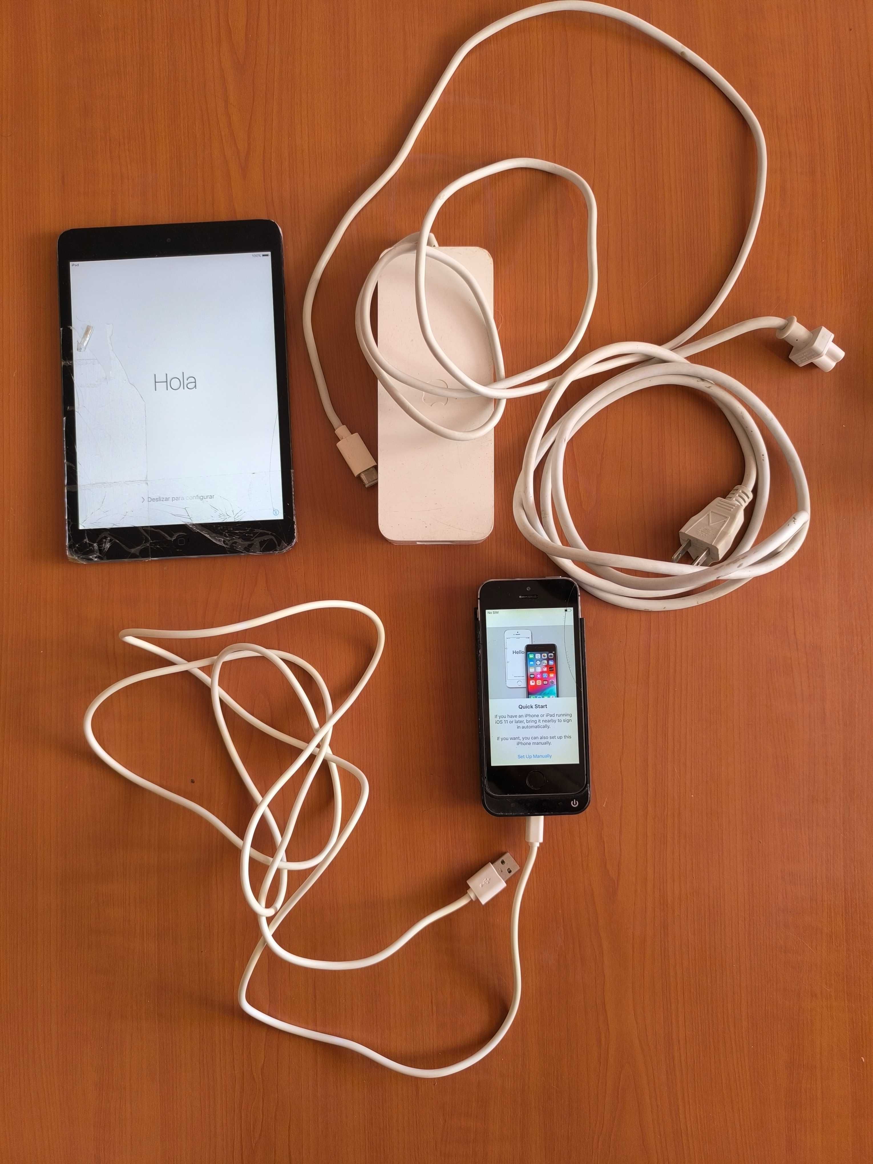 Ipad + Iphone + Cabo Carregador Apple