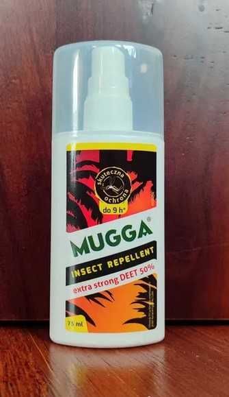 Mugga 50% Deet spray - 3 sztuki