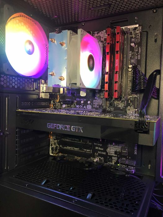 Игровой ПК Intel i7/16Gb/GTX1070/SSD500 системный блок компьютер