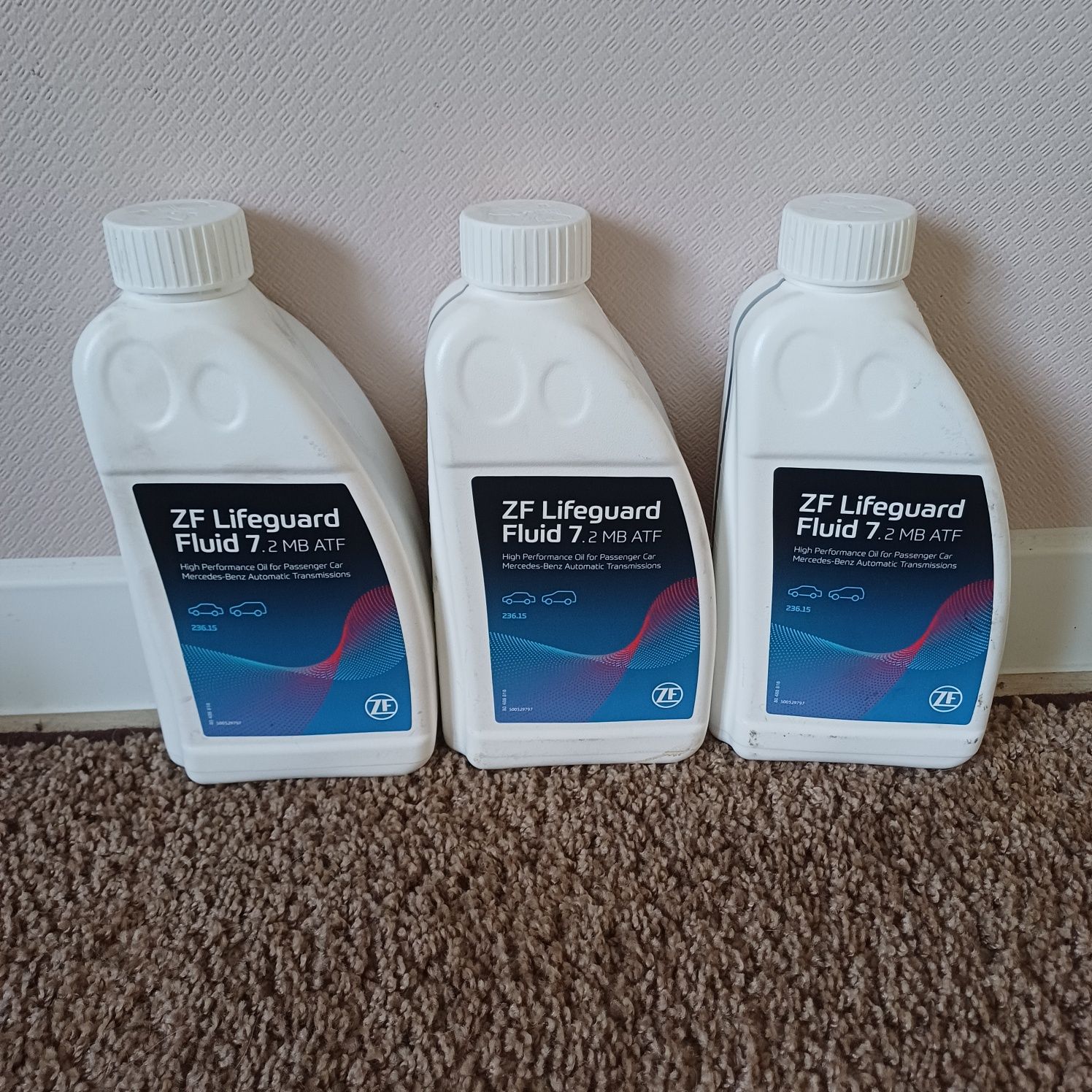 Масло в коробку ZF Lifeguard Fluid 7.2 MB ATF
