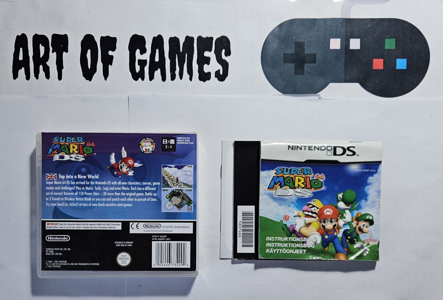 Gra Super Mario 64 Nintendo DS 3DS ANG