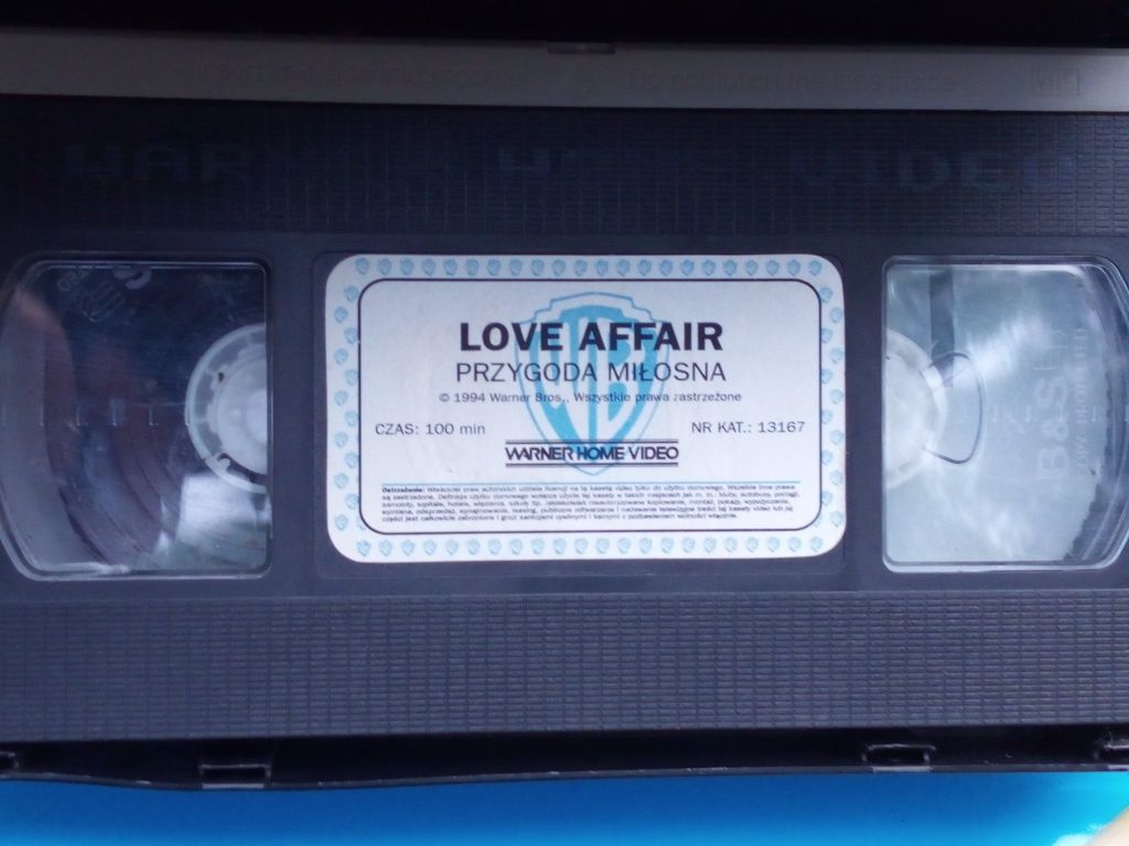 Kaseta VHS Love Affair (1994) – Przygoda miłosna, Warner Home Video

O
