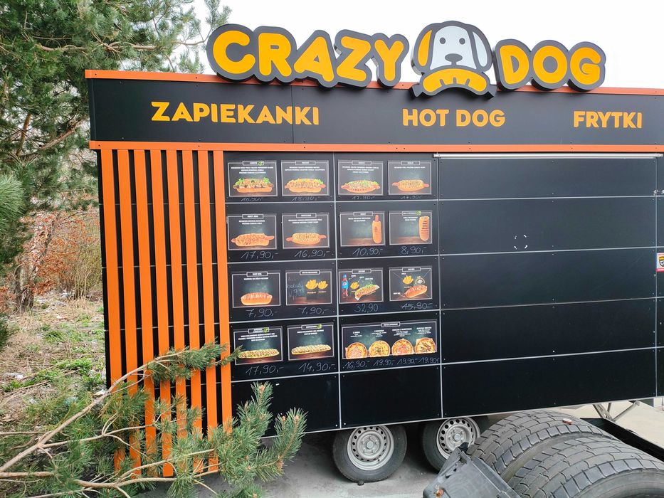 Przyczepa gastronomiczna CRAZY DOG