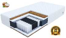 Materac Kieszeniowy sprężynowy 140x200 Kokos PREMIUM 24cm Pocket H3/H4