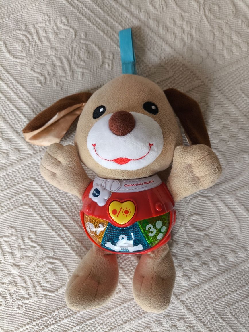 Peluche Cachorrinho musical