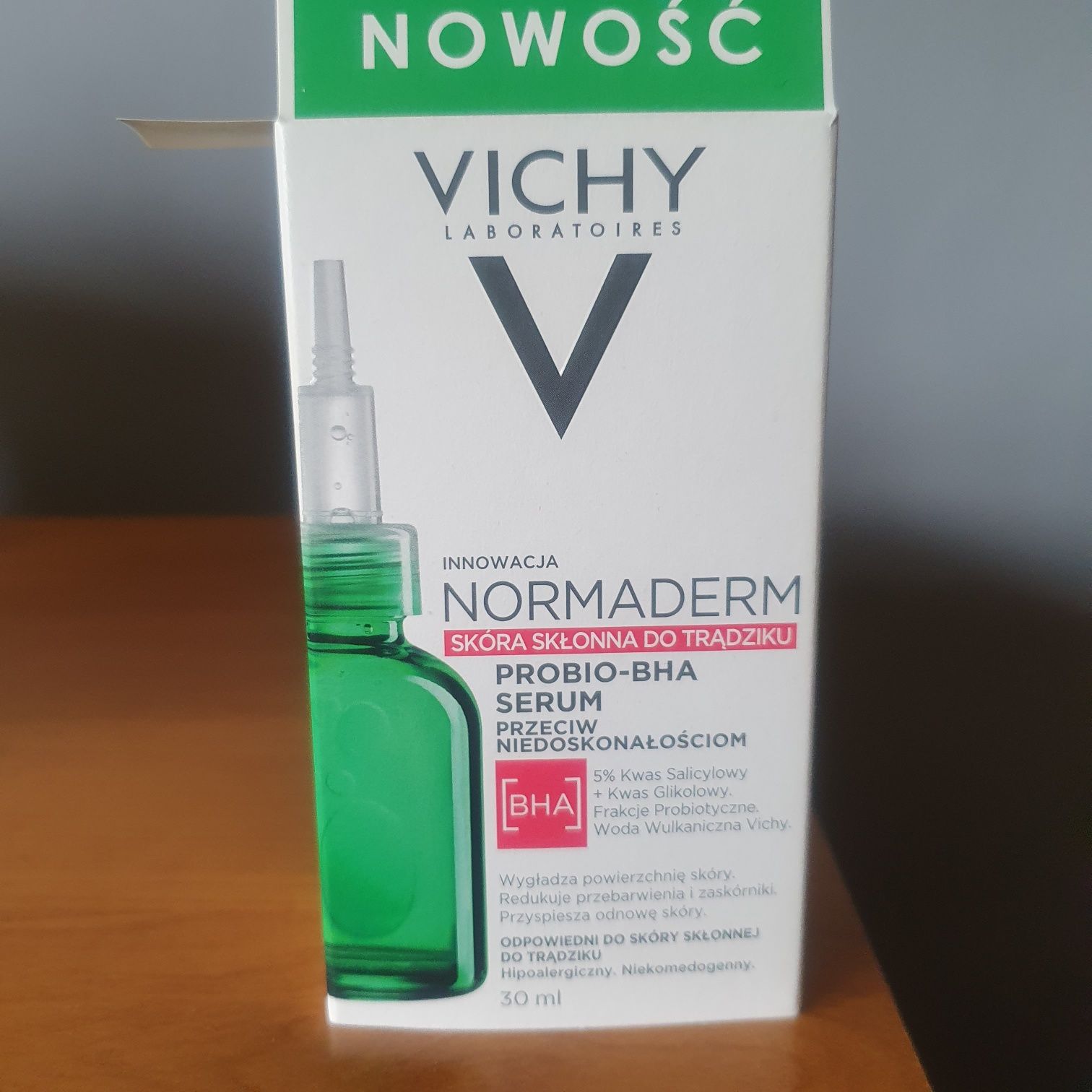 Vichy Normaderm serum PROBIO-BHA niedoskonałości skóry-la roche posay!