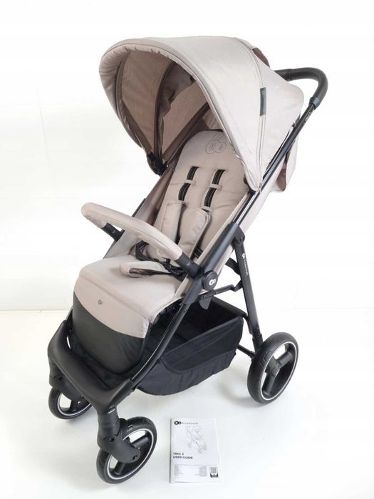 NOWY Wózek spacerowy Kinderkraft Trig 3 beżowy spacerówka do 22kg
