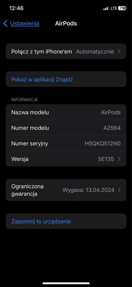 AirPods 3 generacja GWARANCJA pudełko, bardzo dobry stan oryginalne!