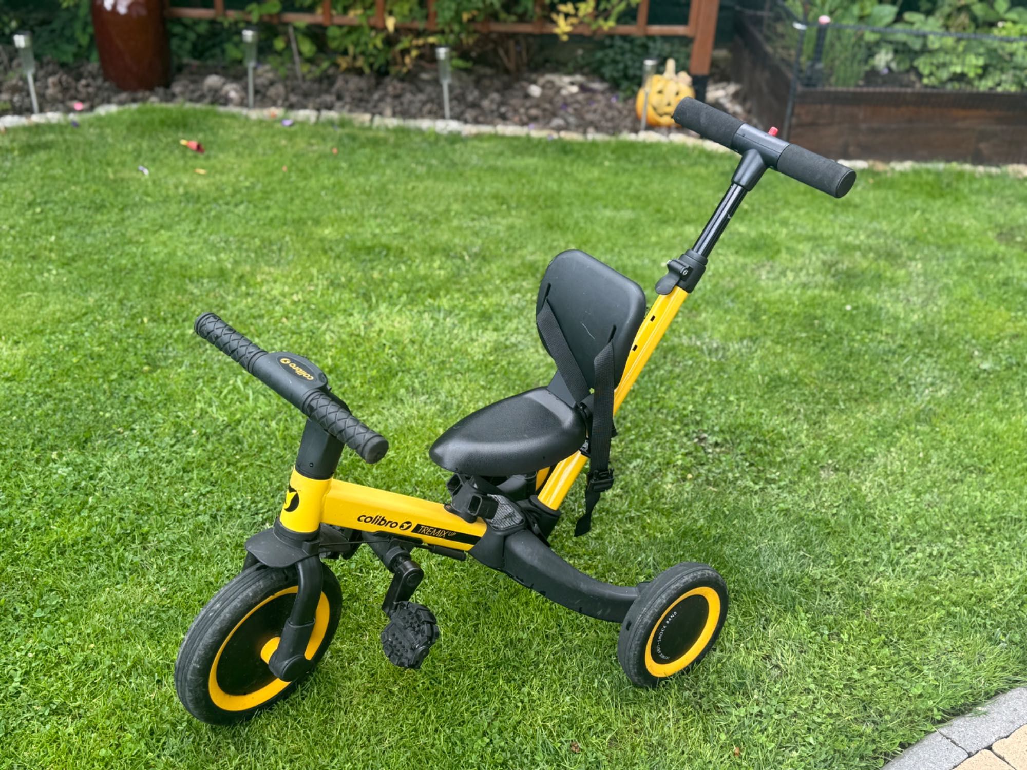 COLIBRO Rowerek dziecięcy 4w1 TREMIX BANANA