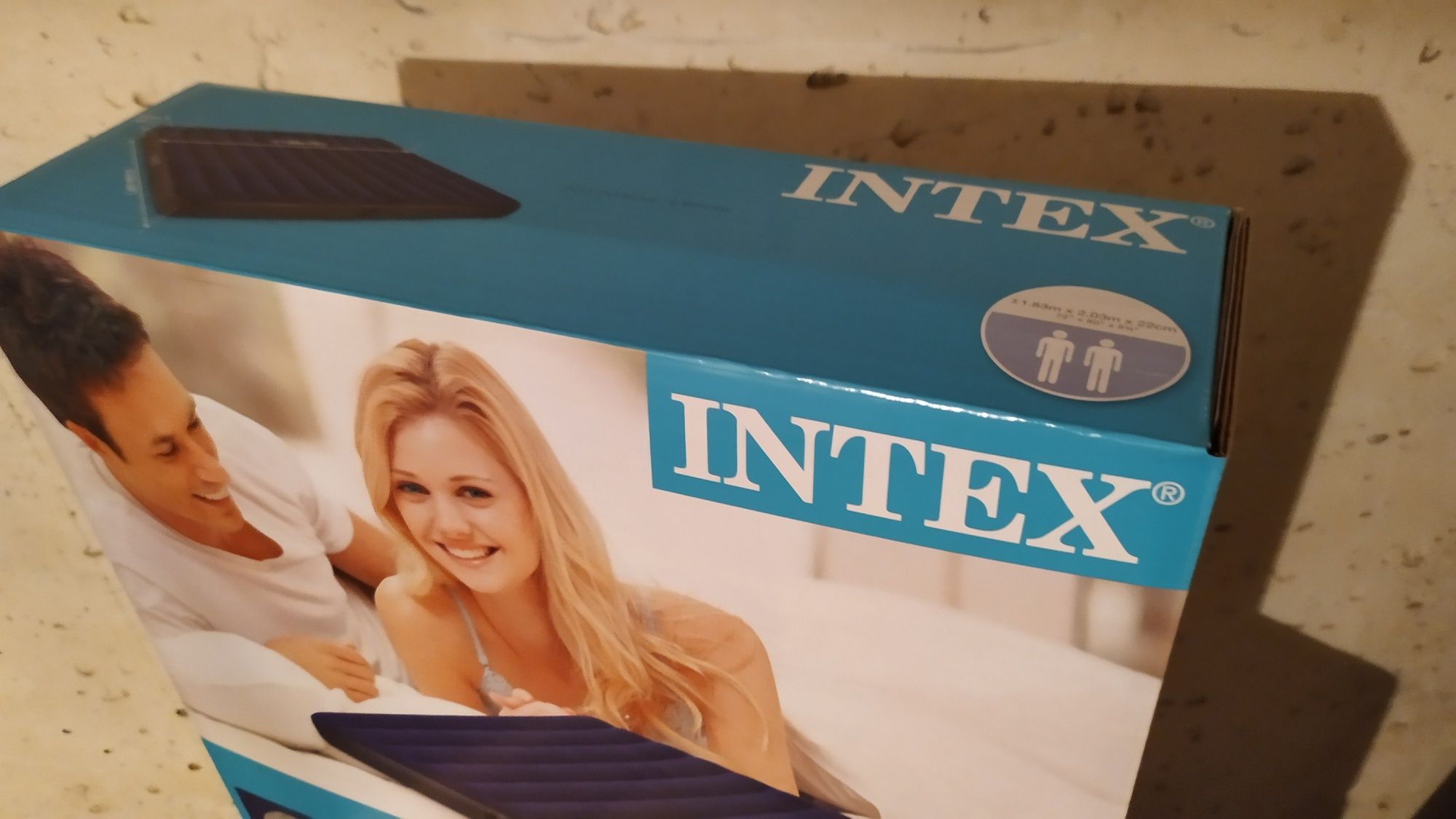 Надувная кровать матрас матрац Intex 68755 183*203 см