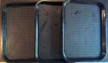 Conjunto de 3 tabuleiros plástico