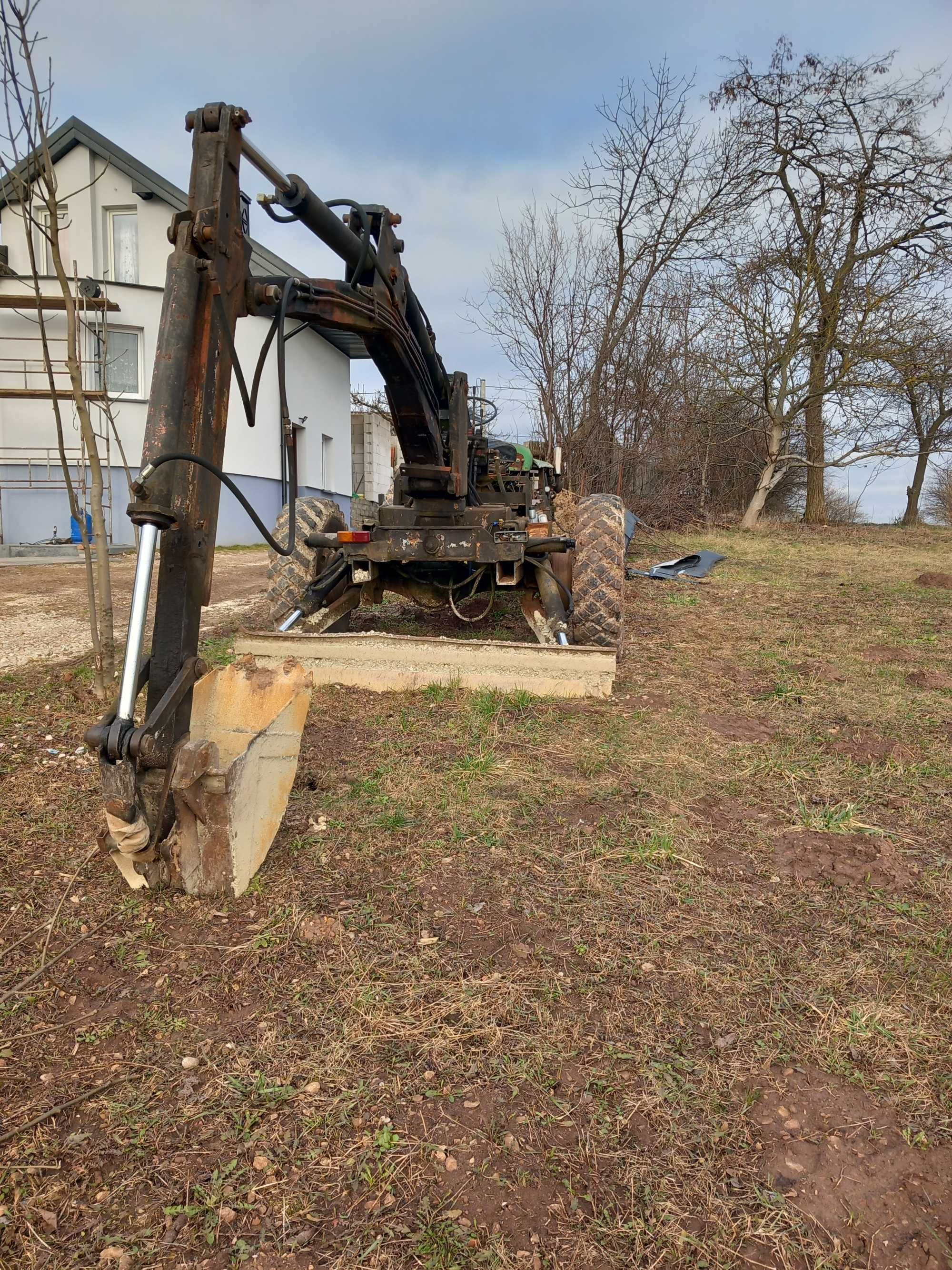 Koparka    4×4,traktor,podzespoły stara660