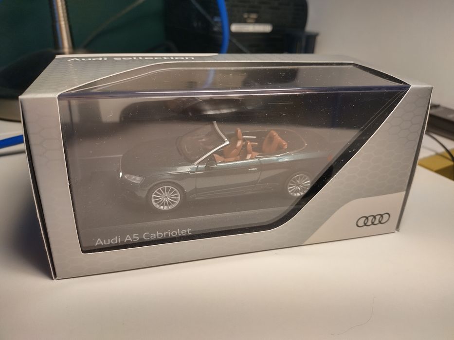 Audi A5 2017 Cabriolet 1:43 Spark Gotland Green