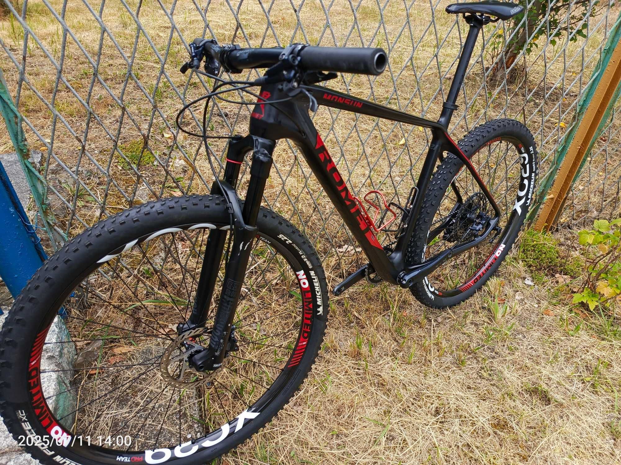 Rower MTB ROMET -karbonowa rama