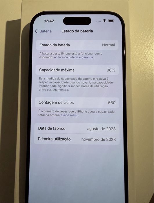 iPhone 15 Pro Blue Titanium 512G