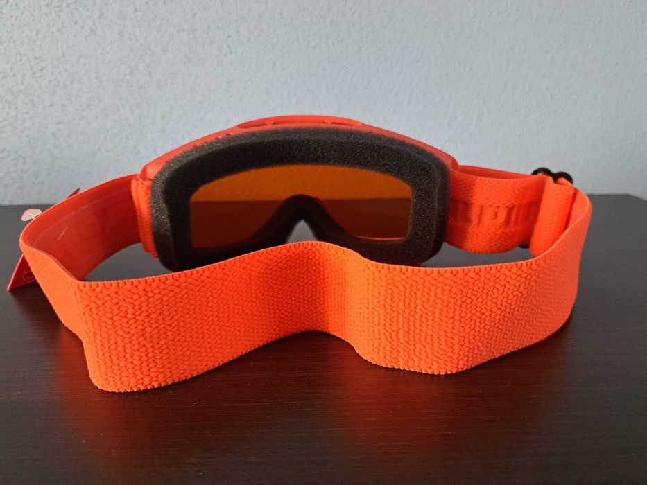 Alpina Piney Dziecięce gogle narciarskie Okulary narciarskie pomarańcz
