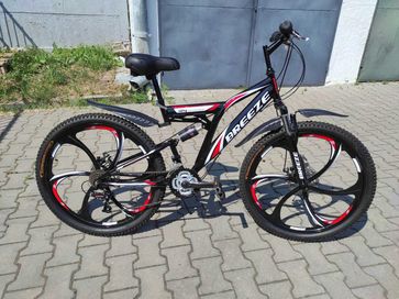 Rower górski z pełną amortyzacją MTB