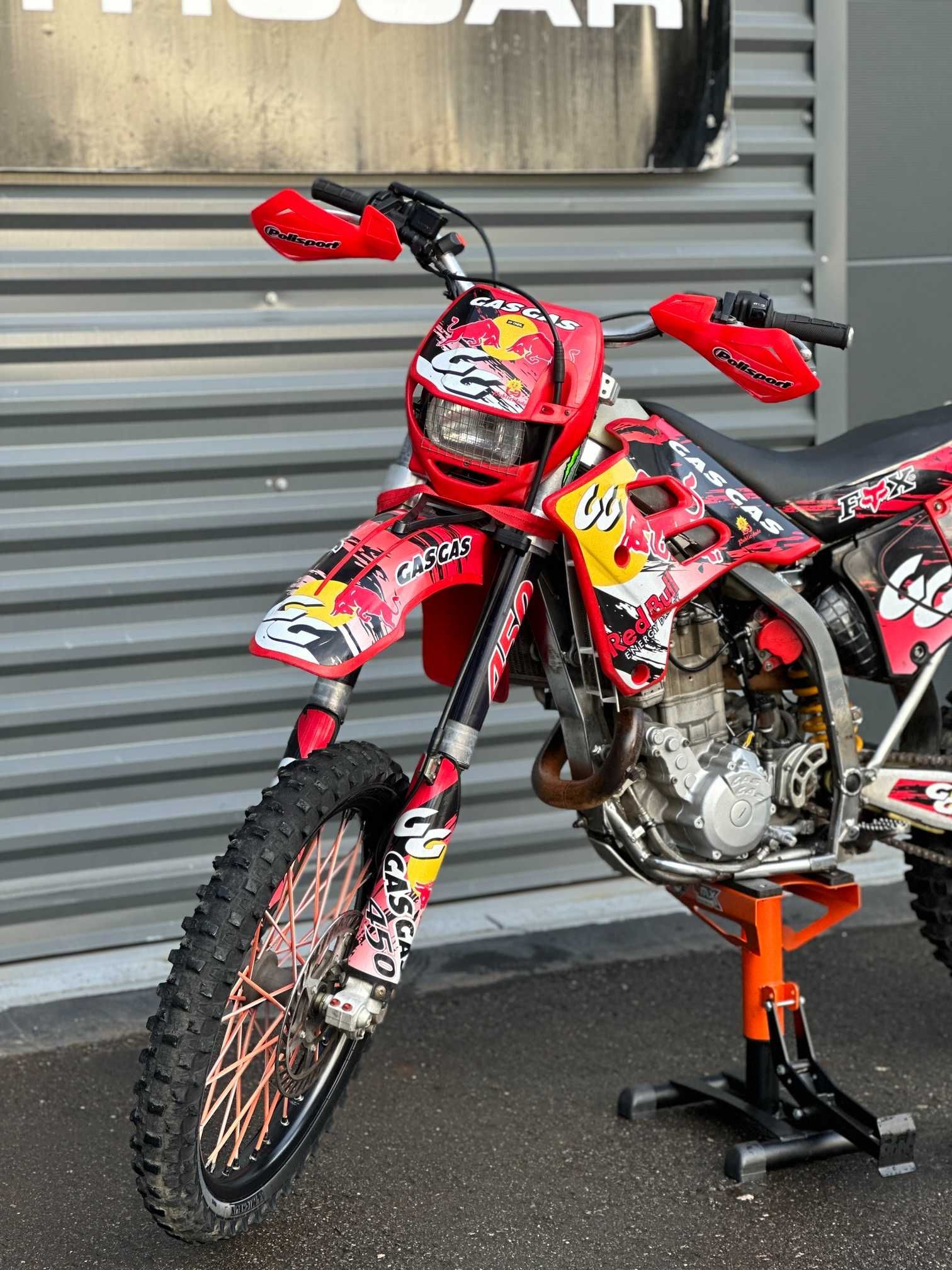 MOTA GAS GAS ENDURO 450 C/ EXTRAS MATRICULADA