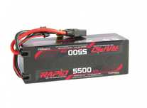 Bateria Lipo 4S 5500mAh 140C com caixa de proteção, para carros RC