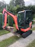 Kubota KX016-4 Minikoparka 1,7T 2012r Rozsuwane Podwozie. Okazja!